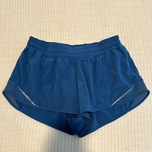 blue lululemon shorts